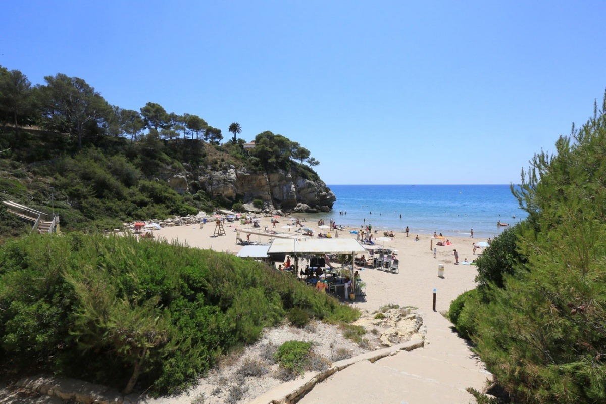 Playas de Salou. Cala Crancs