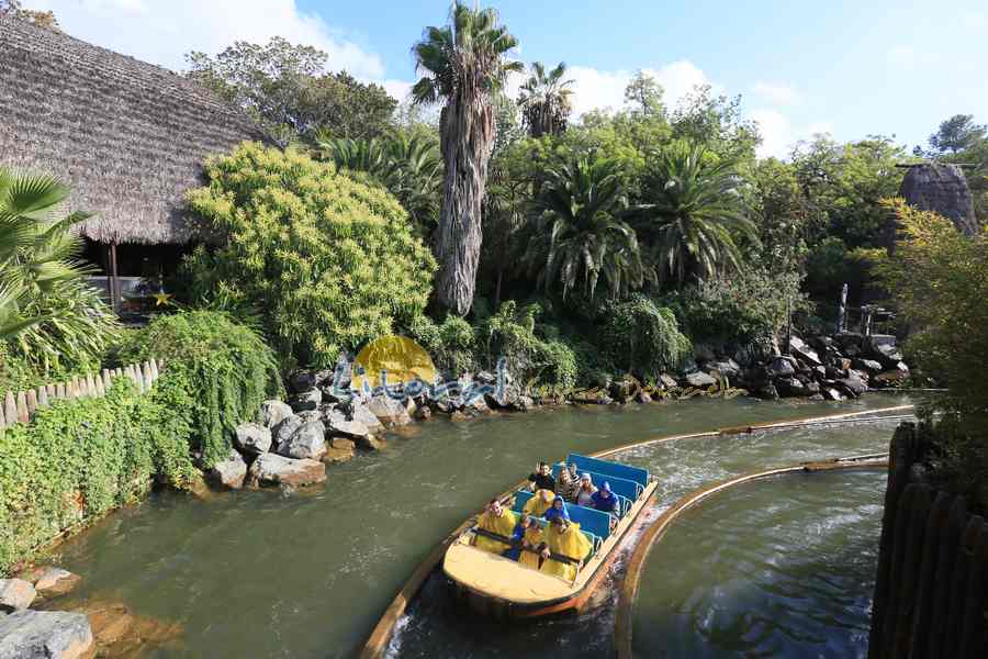 Tutuki splash en la Polinesia en Port Aventura