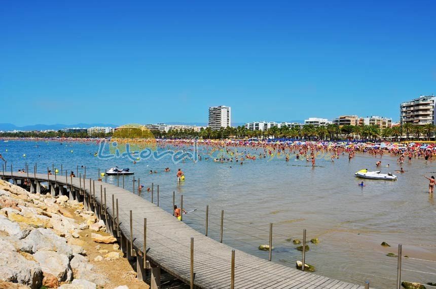 panoramica playa de Levante en Salou