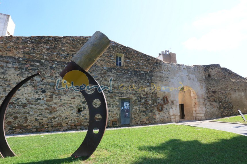 muralla del setge en el casco antiguo de Cambrils