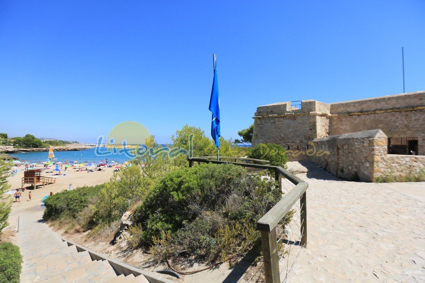 playa sant jordi en Ametlla de Mar, costa dorada