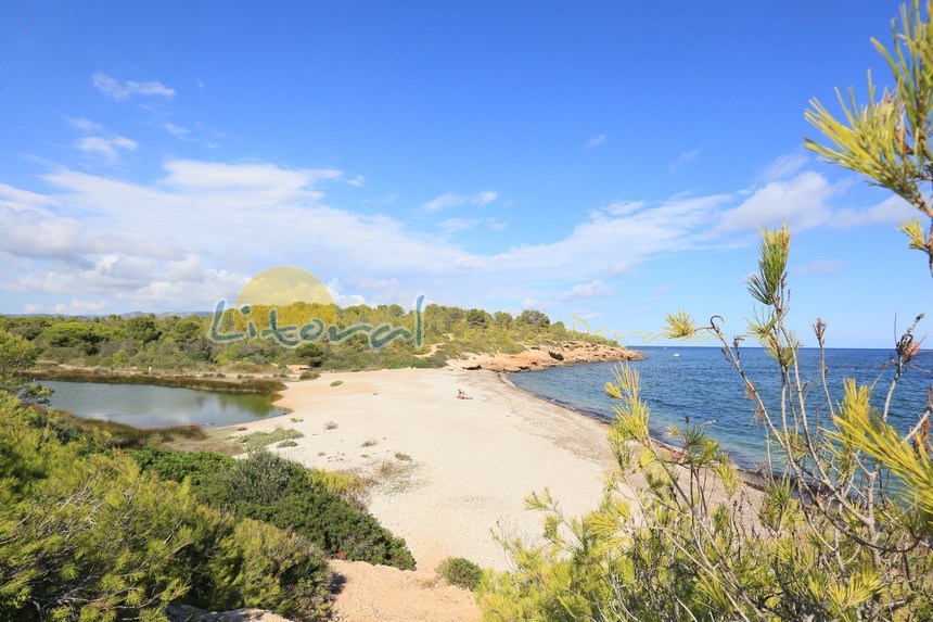 playa Santes Creus ametlla de mar