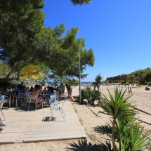 restaurante de la playa cala forn en ametlla de mar