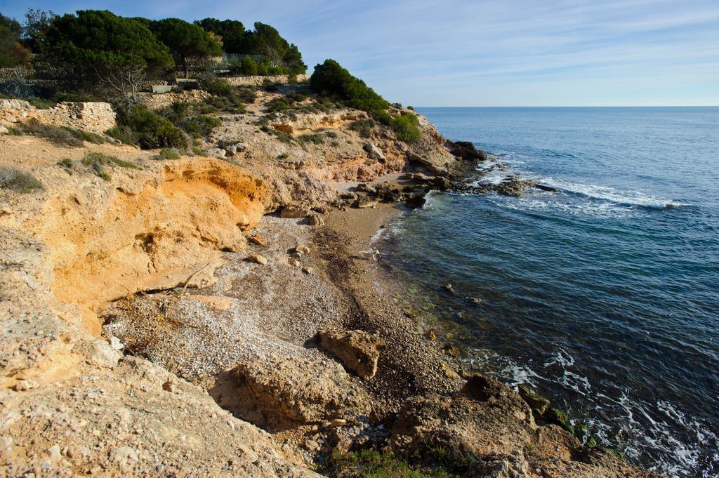 cala cementeriri en Ametlla de Mar