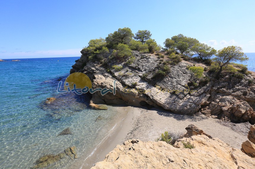 playa l'Illot en Ametlla de Mar