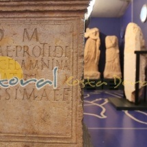 Interior del museo de la necropolis paleocrisitiana de tarragona