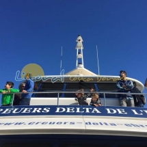 Cruceros turisticos en la desembocadura del Ebro