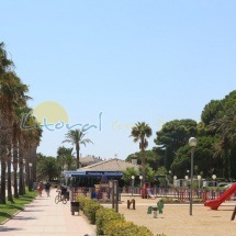 Paseo maritimo de playa cristal en miami playa