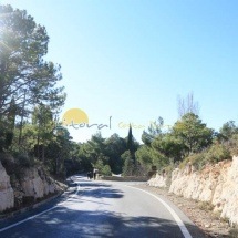 Carretera de como llegar a Siurana